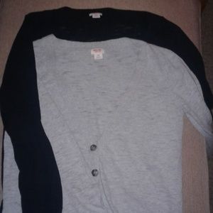 2 mossimo boyfriend cardigans
